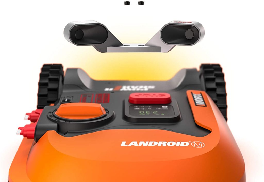 Option anticollision a ajouter sur les robots de tonte Landroid L de Worx