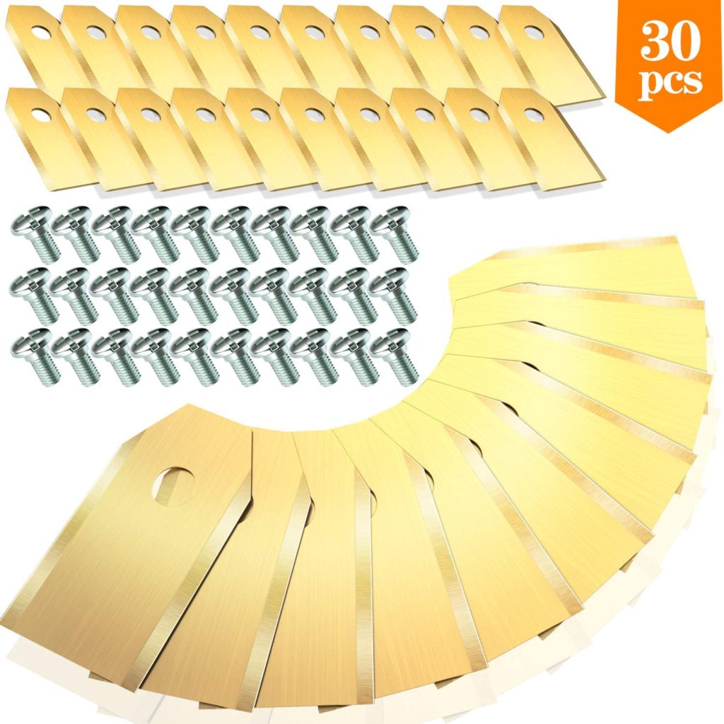 Tondeuse robot pas cher et les lames de rechange LUV et X