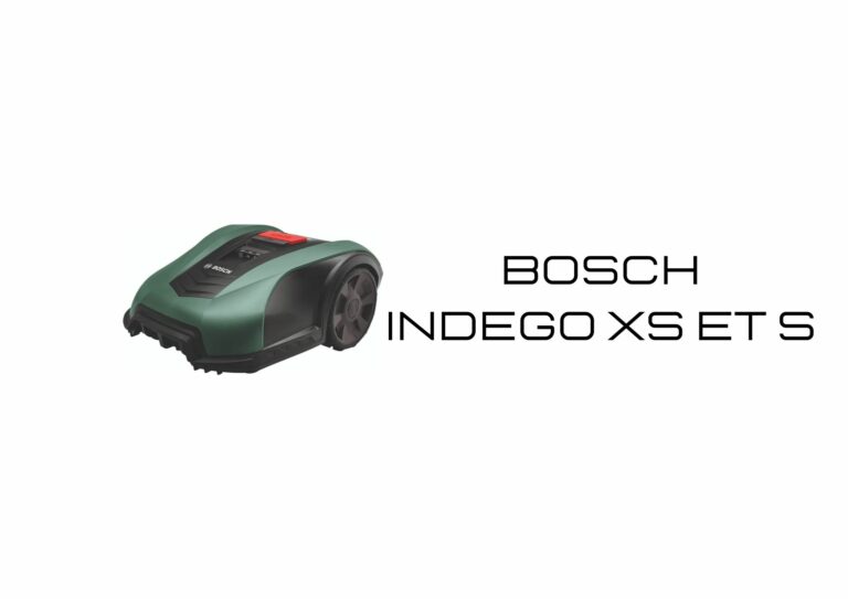 Robot tondeuse Bosch Indego Xs et S